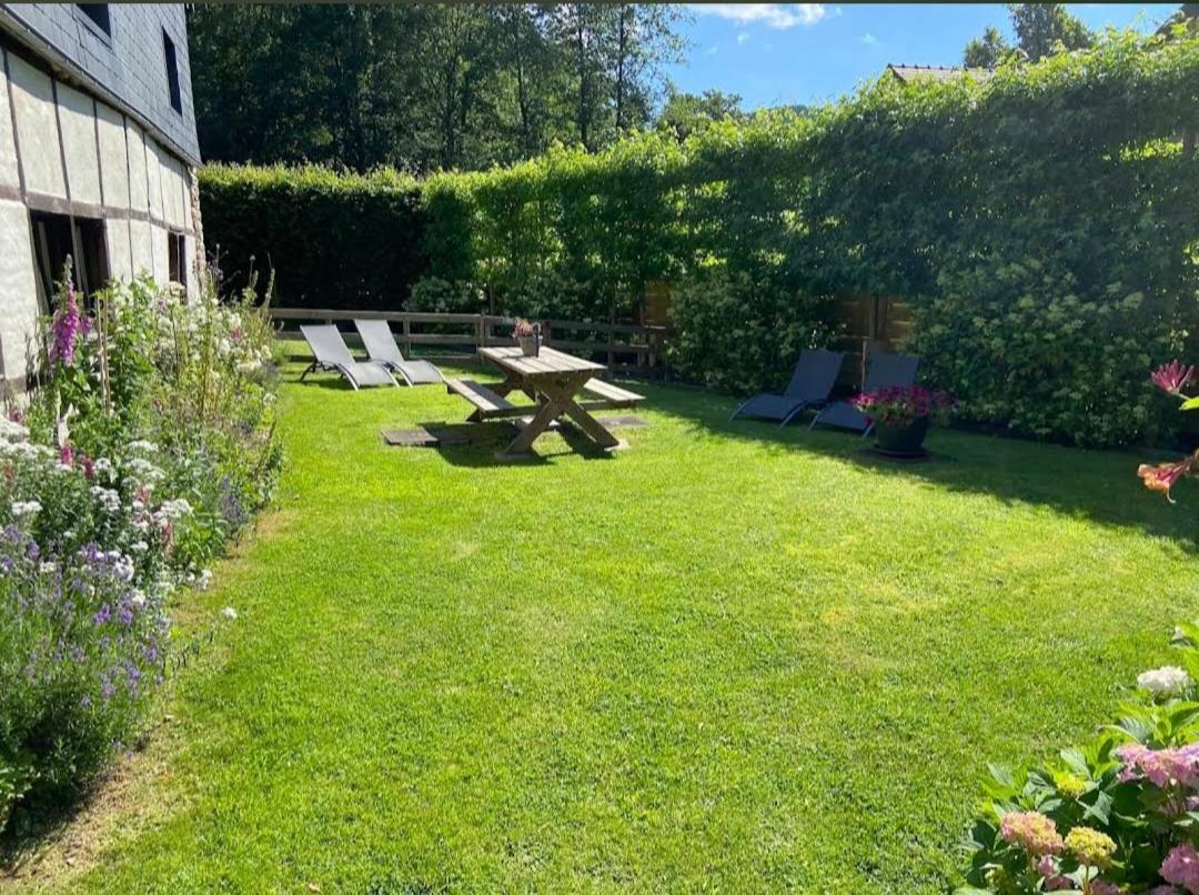 Le Clos Du Cerf - Le Sous-Bois Stoumont Buitenkant foto
