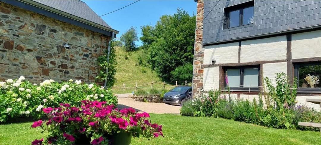 Le Clos Du Cerf - Le Sous-Bois Stoumont Buitenkant foto